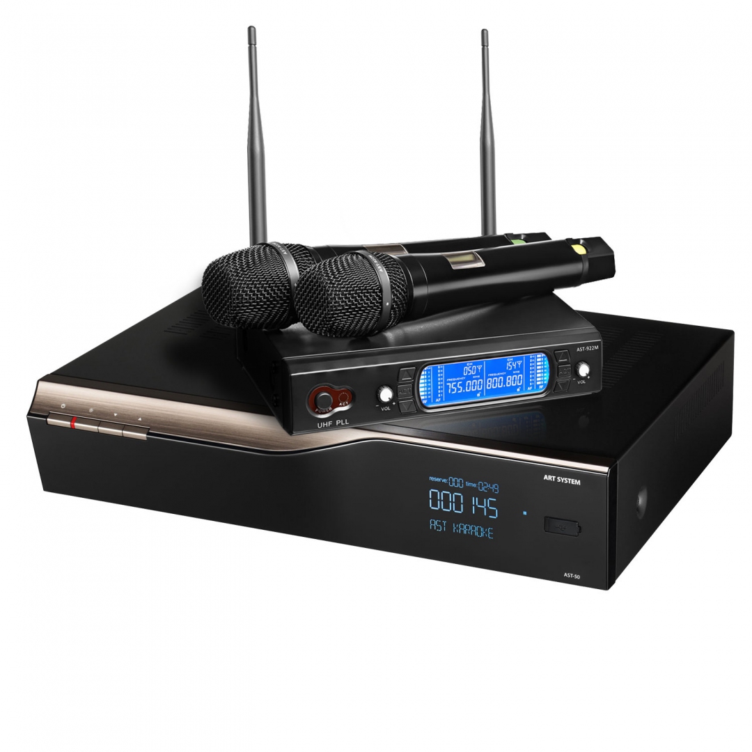 караоке-комплект AST-50 c микрофонами в Аше