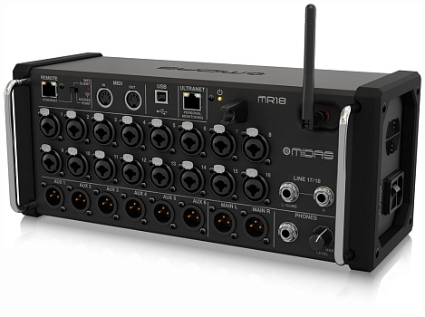 Midas MR18 цифровой микшер в Аше