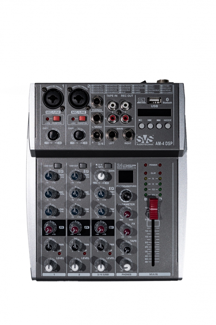 SVS Audiotechnik mixers AM-4 DSP Аналоговый микшерный пульт, 4-канала в Аше