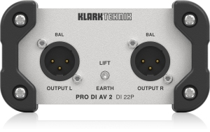 Klark Teknik DI 22P пассивный стерео директ-бокс в Аше