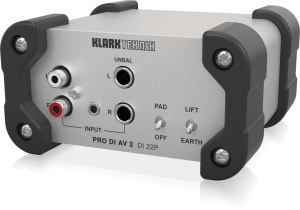 Klark Teknik DI 22P пассивный стерео директ-бокс в Аше
